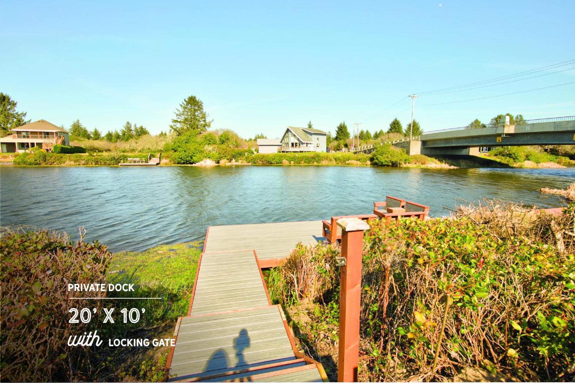 Villa Herons Haven On The Canal Ocean Shores Exterior foto