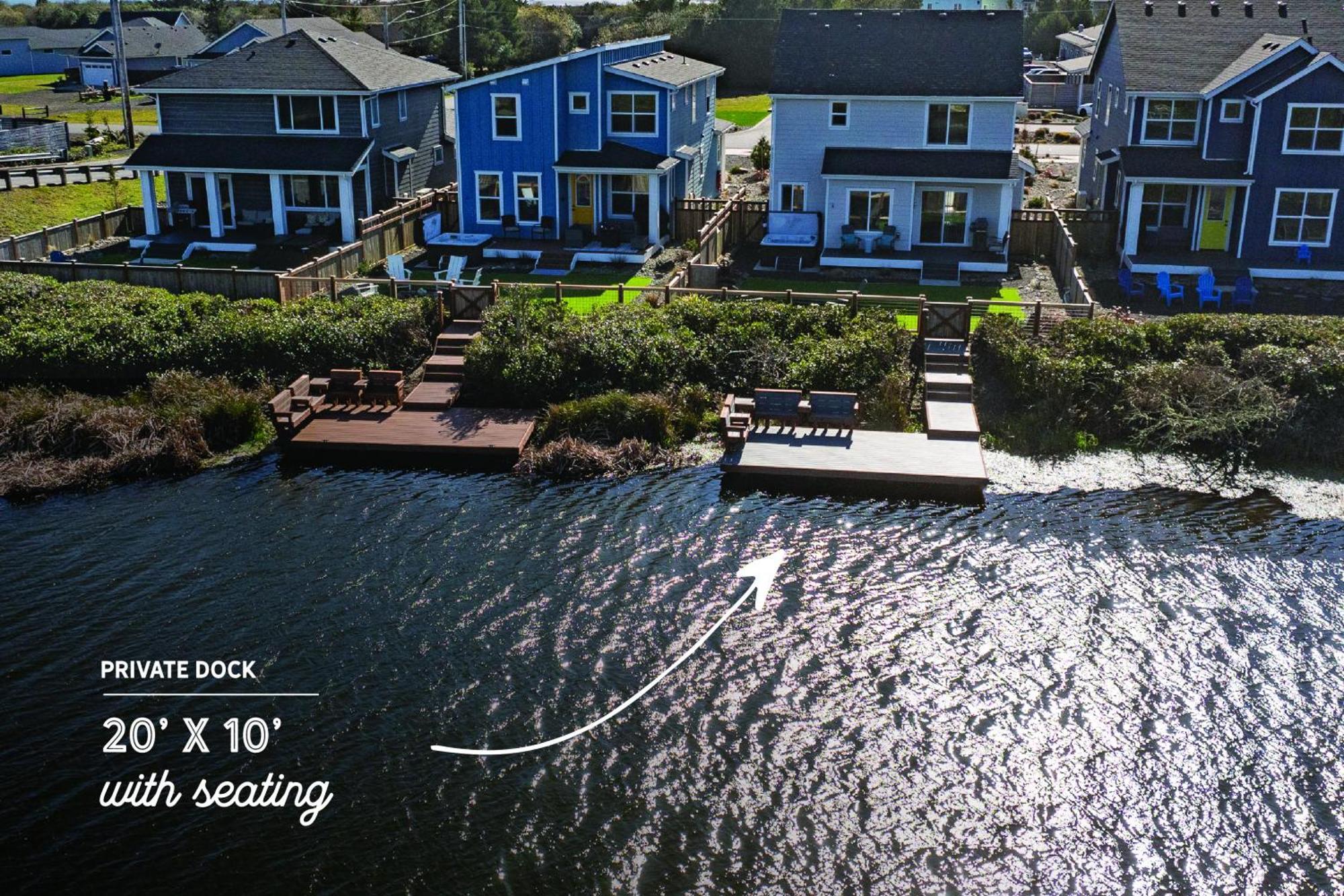 Villa Herons Haven On The Canal Ocean Shores Exterior foto